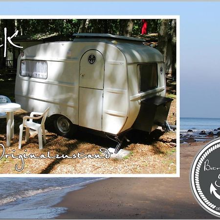 Ddr Wohnwagen Qek Direkt Am Strand Dranske Dış mekan fotoğraf