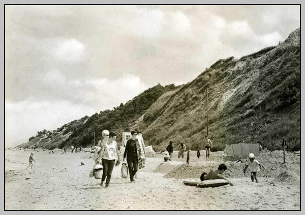 Ddr Wohnwagen Qek Direkt Am Strand Dranske Dış mekan fotoğraf